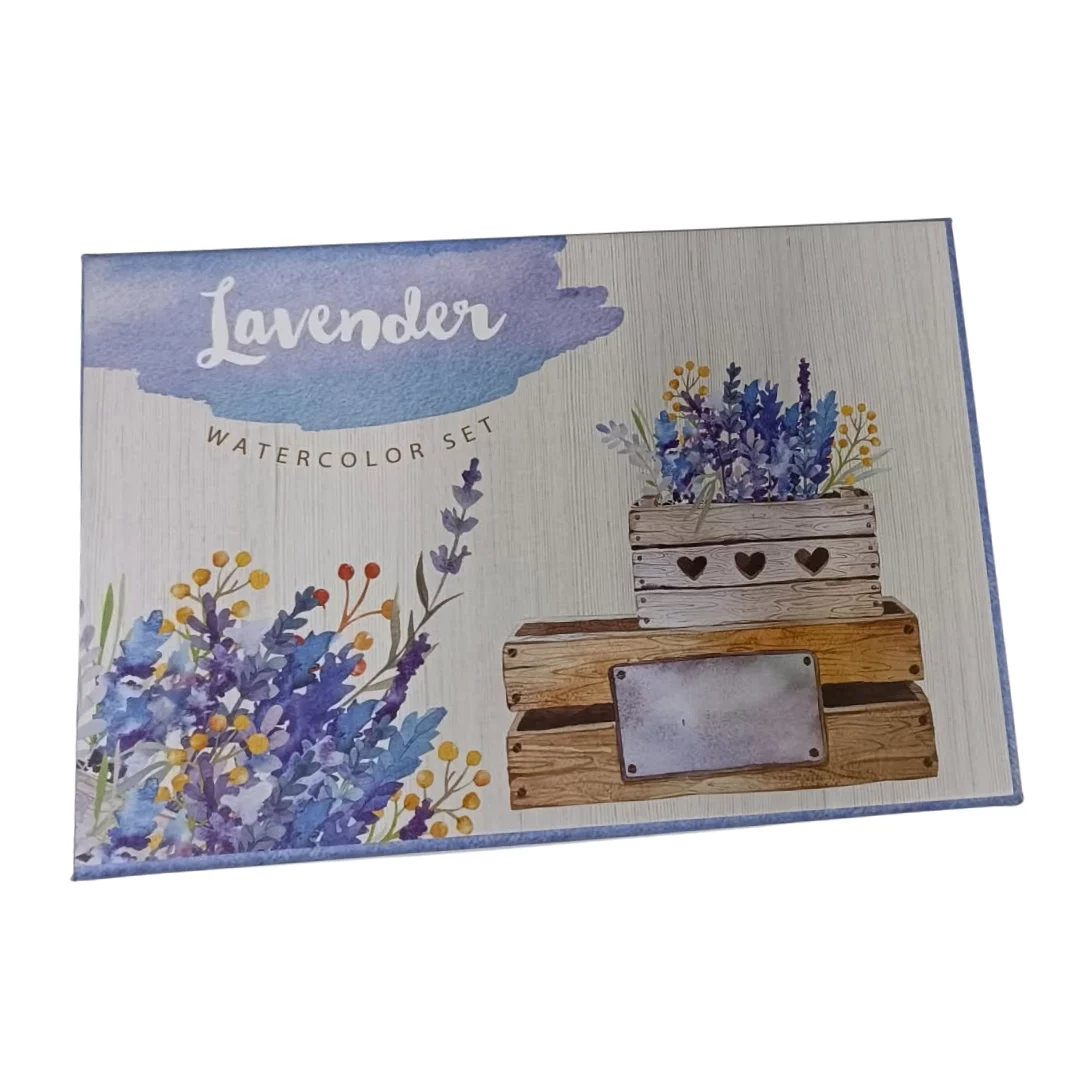 Lila levander doboz